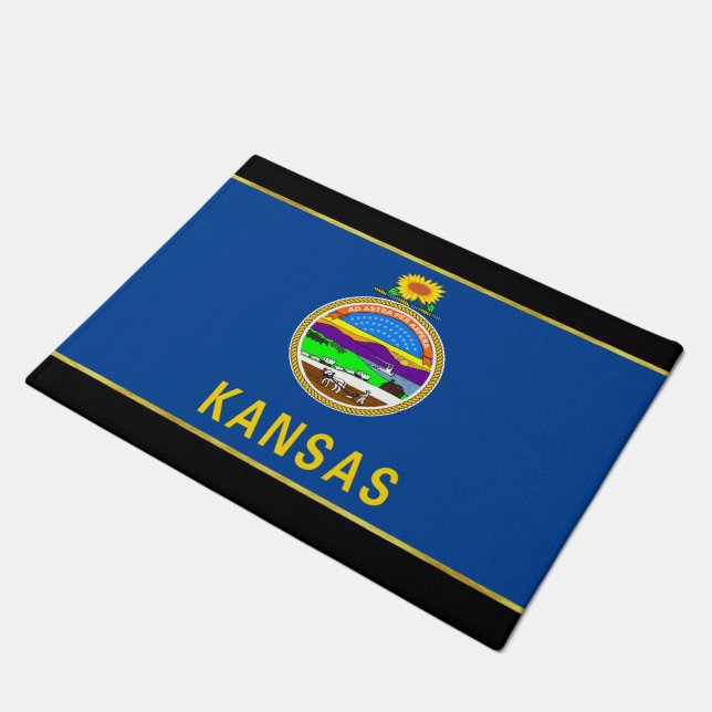 Tapete Kansas flag (Inclinado)