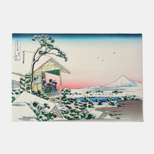 Tapete Katsushika Hokusai - Casa de chá em Koishikawa