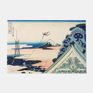 Tapete Katsushika Hokusai - Templo Asakusa Honganji, Edo