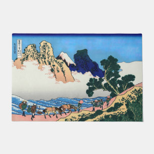 Tapete Katsushika Hokusai - Trás de Fuji, Rio Minobu