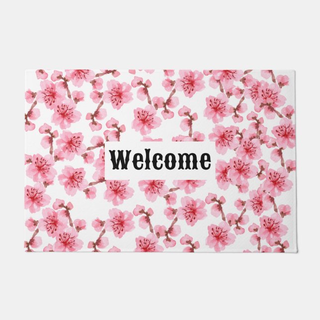 Tapete kawaii pink cherry blossoms (Frente)