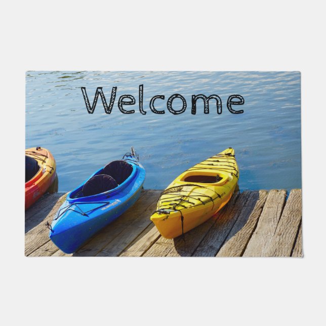 Tapete Kayaks Welcome Mat (Frente)