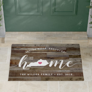 Tapete Kentucky Home State Personated Wood Look