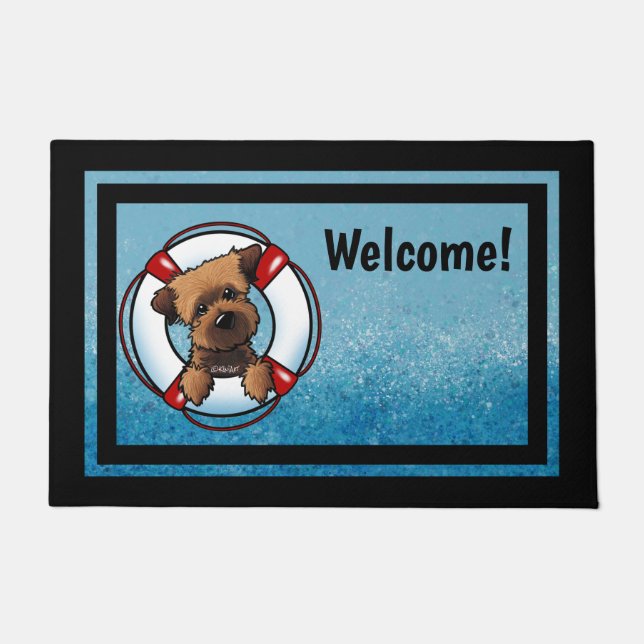 Tapete KiniArt Border Terrier Rescue (Frente)