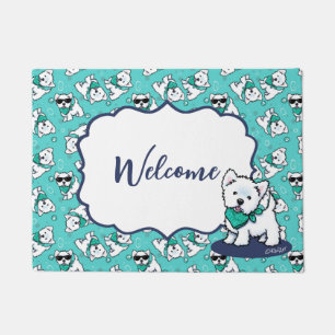 Tapete KiniArt Cutieface Westies Doormat