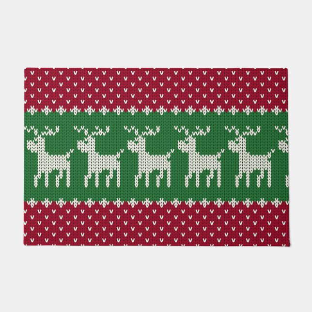 Tapete Knit de férias n.o 01 (Frente)