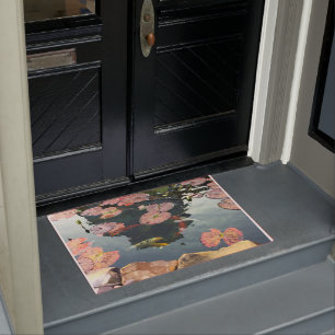 Tapete Koi e Waterlily Pads Door Mat