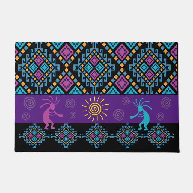 Tapete Kokopelli Southwest Rug (Frente)