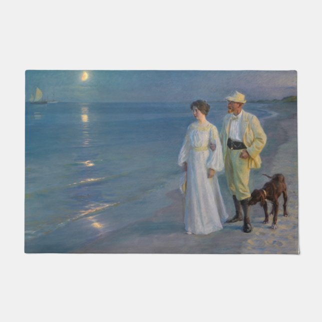 Tapete Kroyer - O Artista e sua Esposa na Praia (Frente)