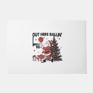 Tapete Lá Fora, Batendo Basquete, Esportes De Natal