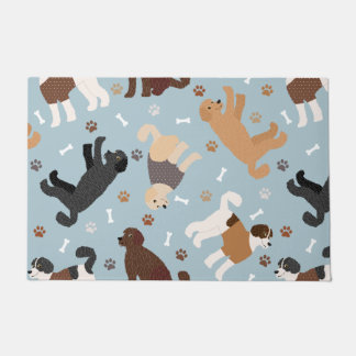 Tapete Labradoodle / Ossos e patas de Goldendoodle