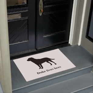 Tapete Labrador personalizado