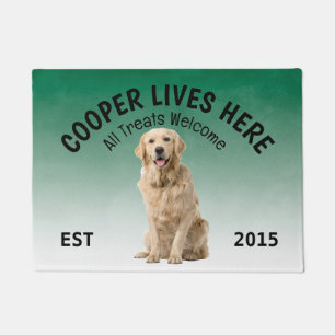 Tapete Labrador Retriever Personalizado Portão do Cão