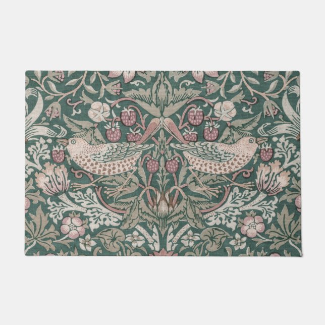 Tapete Ladrão de Morango, William Morris (Frente)