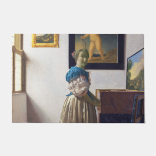 Tapete Lady Standat a Virginal, Johannes Vermeer