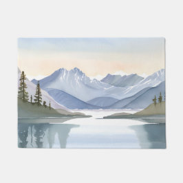 Tapete Lake Tahoe | Watercolor Mountain Landscape
