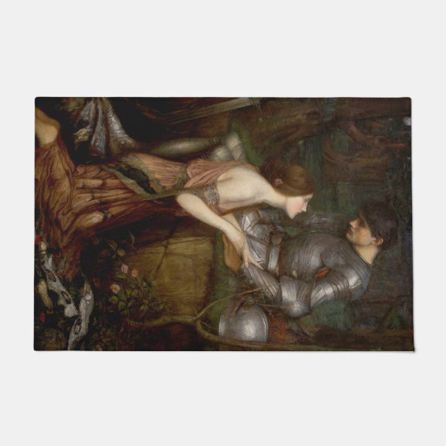 Tapete Lamia e o Soldier (por John William Waterhouse) (Frente)
