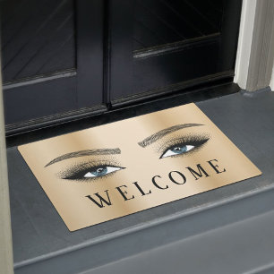 Tapete Lashes Brows Salon Moderno Boas-vindas
