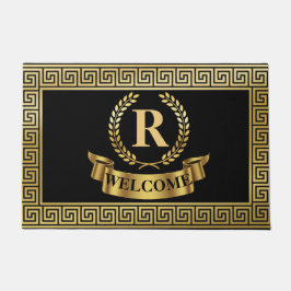 Tapete Laurel Wreath Grega Key Personalizable Door Mat