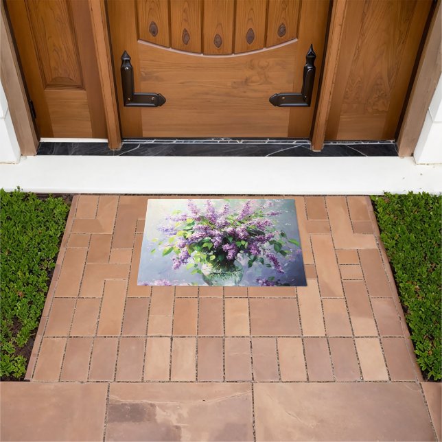 Tapete Lavender Blooming Lilac Bouquet (Ar livre)