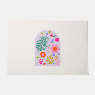 Tapete Le Jardin 07 Flores Retro Pastel Lilac