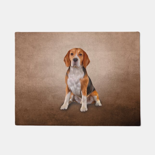 Tapete Lebreiro do cão do desenho (Frente)