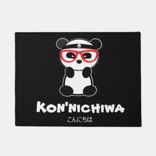 Tapete Leon the Panda Bear Kon'nichiwa Japonês