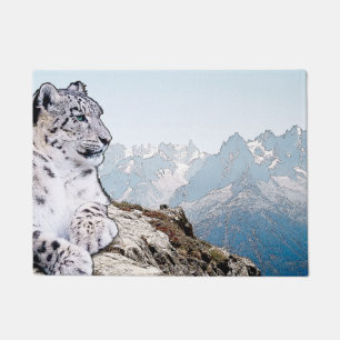 Tapete Leopardo de neve