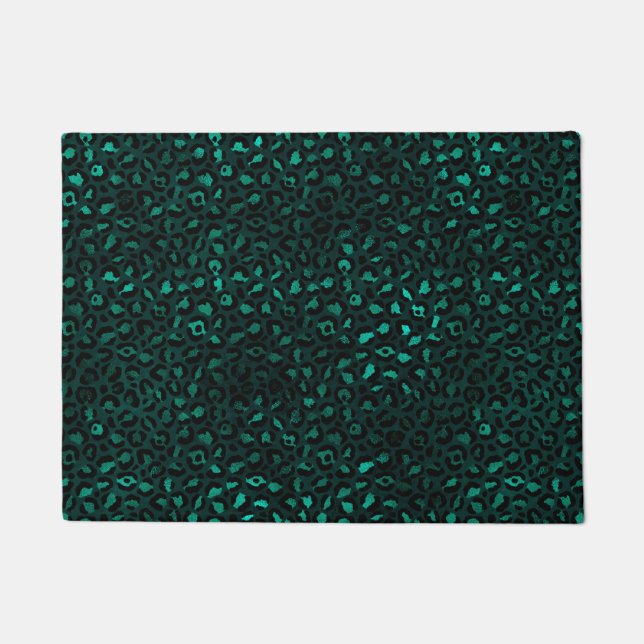 Tapete Leopardo Dourado e Teto Série Design 4 (Frente)