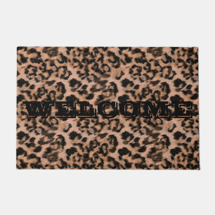Tapete Leopardo - impressão de animais com impressão