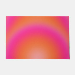 Tapete Les Couleurs 03 Quente Rosa E Gradiente Laranja Au