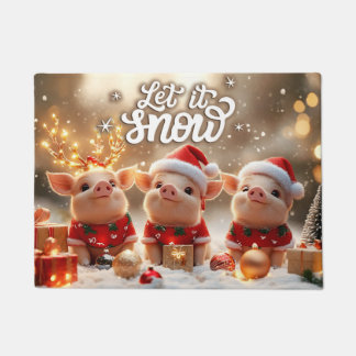 Tapete Let It Snow Christmas Doormat – Festive Welcome Ma
