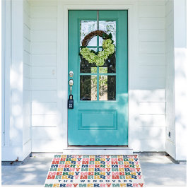 Tapete Letra Bble Retroativa - Natal Personalizado