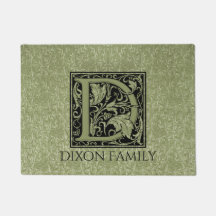 Letra D - Primeira Letra Monograma Personalizado