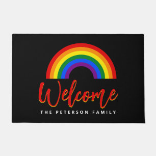 Tapete LGBT   Orgulho gay Rainbow Personalize Black