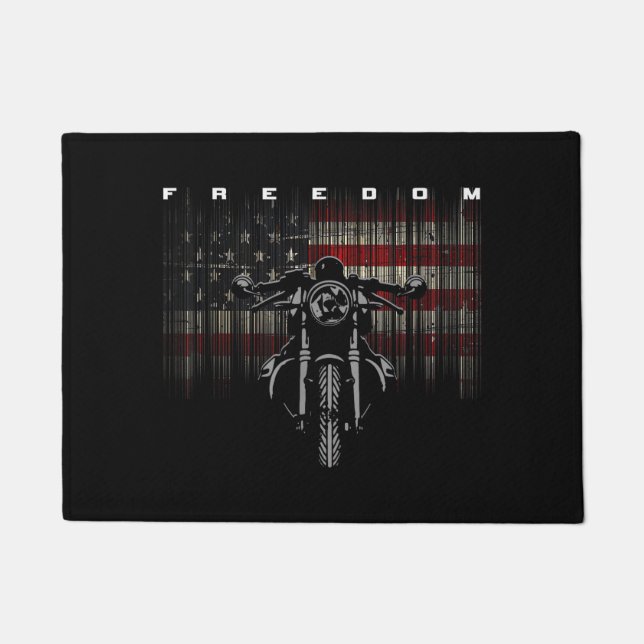 Tapete Liberdade para motocicleta americana (Frente)