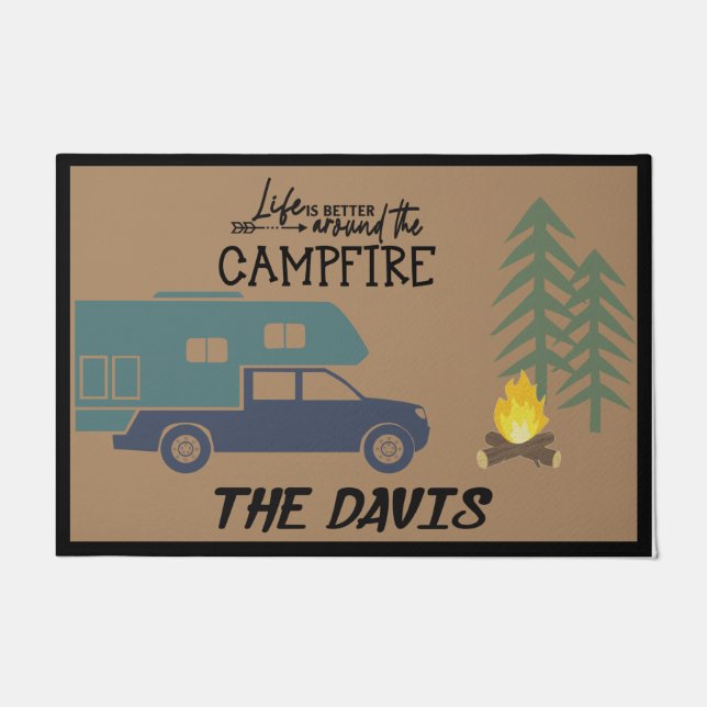 Tapete Life Is Better Around The Campfire Personalized  (Frente)