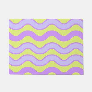 Tapete Limão roxo Stripe Primavera de de Verão Moderno