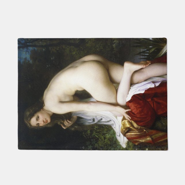 Tapete Linda mulher Bather (de Bouguereau) (Frente)