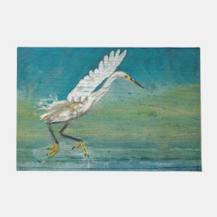 Tapete Linda Pintura De Egret Shorebird