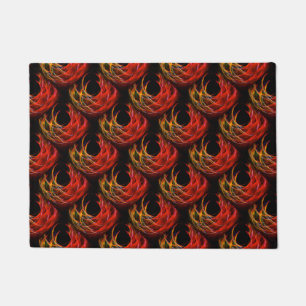 Tapete Lindo Padrão de Arte Abstrata Boho Moderno Elegant