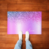 Lingueta Roxa Monograma Nome Luxury Girly