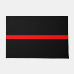 Tapete Linha vermelha fina simbólica design gráfico sob