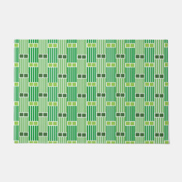 Tapete Linhas verdes e caixas