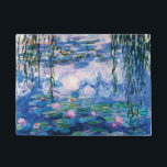 Tapete Lírios d'água de Claude Monet<br><div class="desc">Visite minha loja para obter um design mais interessante e mais opções de cores => zazzle.com/iwheels*</div>