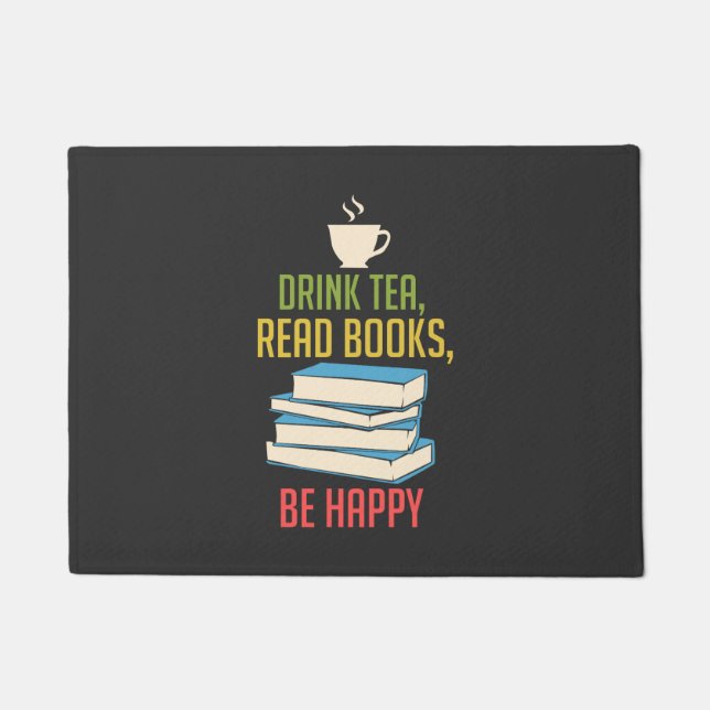 Tapete Livro - Livros de Tea Felizes (Frente)
