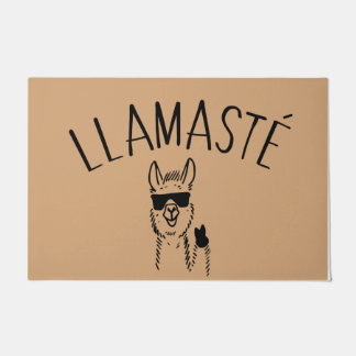 Tapete Llamaste Doormat , Llama Welcome Mat