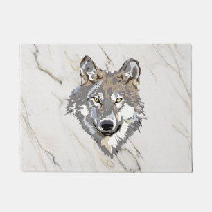 Tapete Lobo em Marble