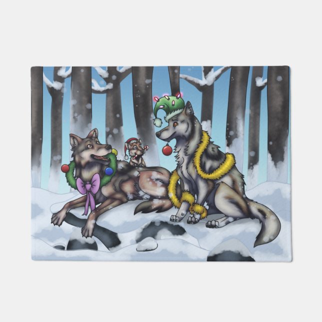 Tapete Lobos Feriados (Frente)