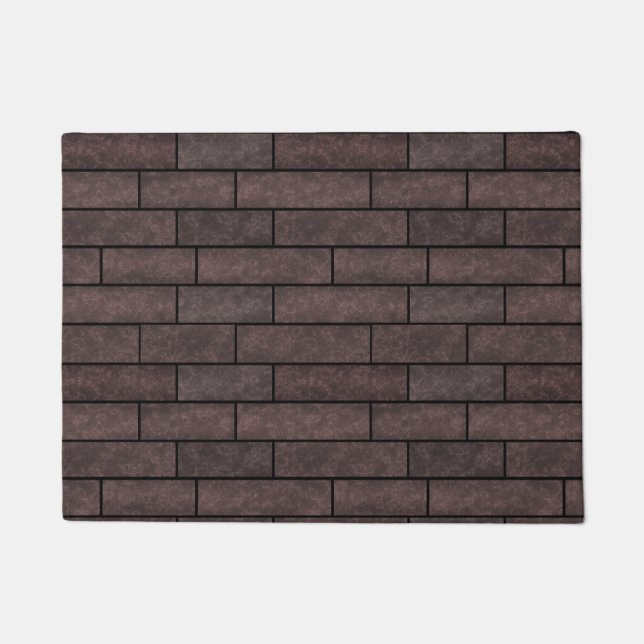 Tapete Loft, tijolo, tijolo castanho (Frente)
